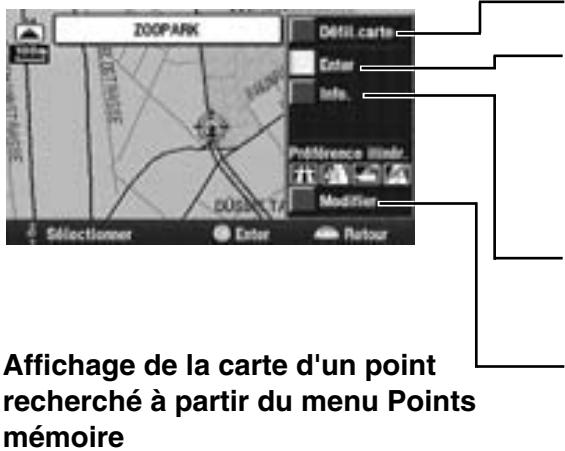 ALPINE NVE-N077P-PS SOFTWARE - Menu d'enregistrement des points - 1
