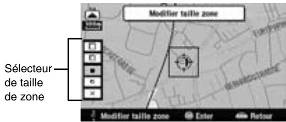 ALPINE NVE-N077P-PS SOFTWARE - Enregistrement des zones à éviter - 1