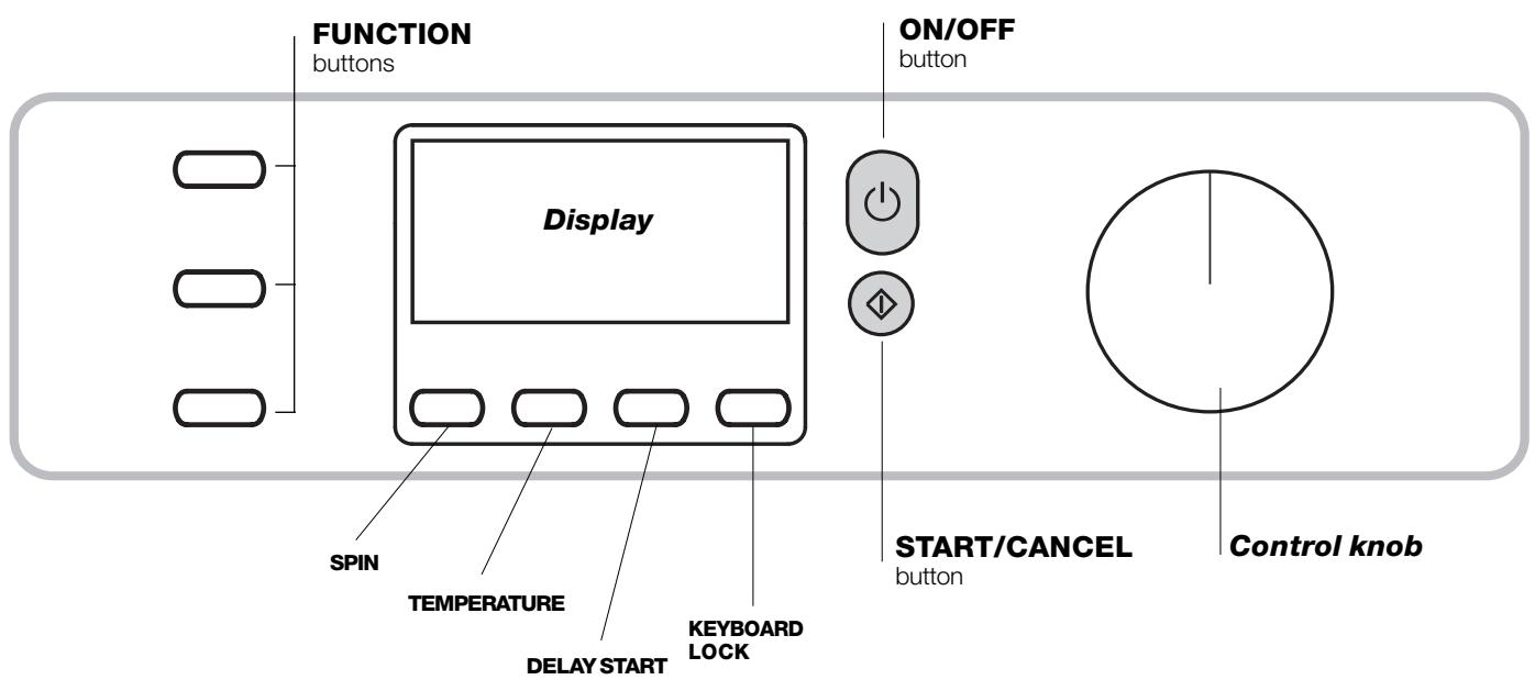 HOTPOINT-ARISTON EXT 1400 - Control panel - 1
