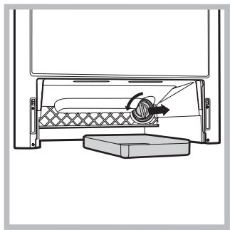HOTPOINT-ARISTON EXT 1400 - Nettoyage de la pompe - 2