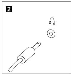 LENOVO C2 - If you have audio devices, attach them using the following instructions: - 2