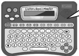 LEXIBOOK DC510I1 DICTEE KID MASTER LISTEN AND SPELL MASTER - Exemple de dictée : - 1