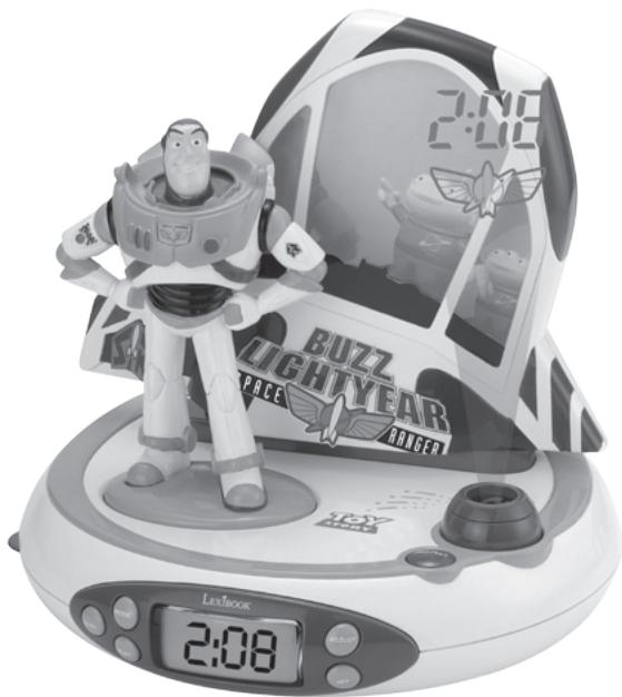 LEXIBOOK RP500TS - Radio réveil projecteur Toy Story Toy Story Projector Alarm Clock Radio - 1