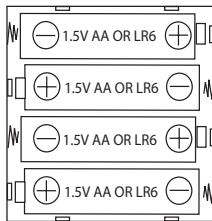 LEXIBOOK RP500TS - Battery information - 1