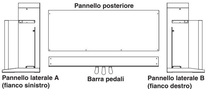 KORG C520 - Procedura di assemblaggio - 1