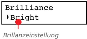 KORG C520 - Ändern der Klangbrillanz - 1