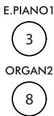 KORG C520 - Selecting a sound - 3