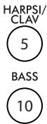KORG C520 - Sélectionner un timbre - 5