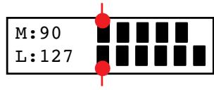 KORG C520 - Balance der beiden gestapelten Klänge - 1