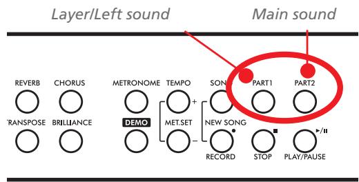 KORG C520 - Step 2: Selecting sounds - 2