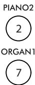 KORG C520 - Selecting a sound - 2