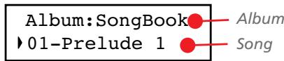KORG C520 - How to select a song - 1