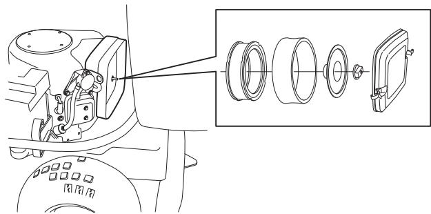 JONSERED FR 2216 FA2 - Changement du filtre à air - 2