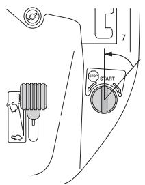 JONSERED FR 2216 FA2 4X4 - Démarrer le moteur - 8