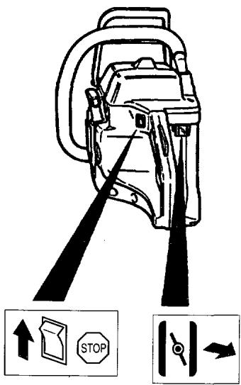 JONSERED 2083 - Moteur chaud - 2