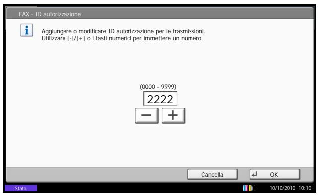 OLIVETTI D-COPIA 6500MF - Modifica ed eliminazione di numero ID autorizzati - 2