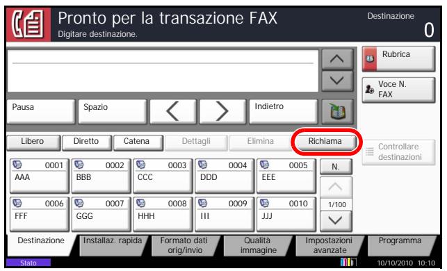 OLIVETTI D-COPIA 6500MF - Riselezione manuale (richiamata) - 1