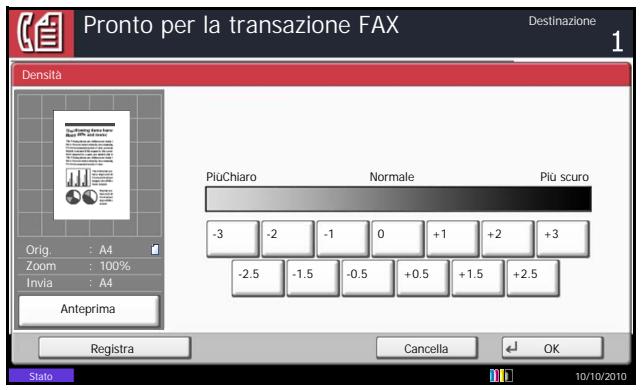 OLIVETTI D-COPIA 6500MF - Selezione della densità - 1