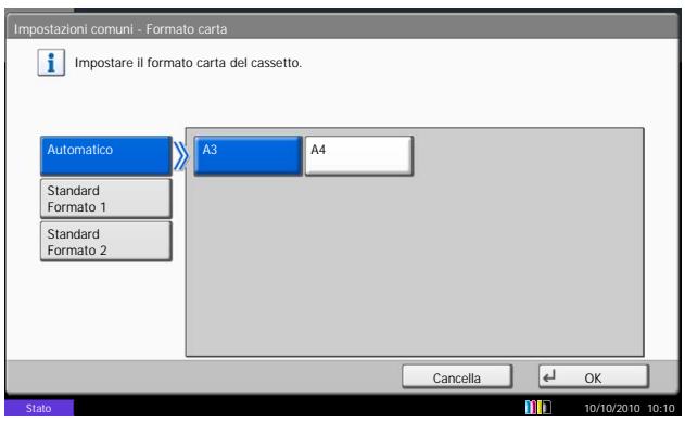 OLIVETTI D-COPIA 6500MF - Assegnazione di un cassetto carta per la stampa dei fax ricevuti - 1