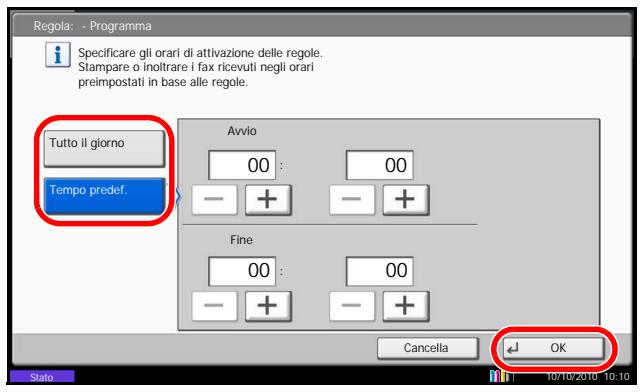 OLIVETTI D-COPIA 6500MF - Impostazione del tempo di attivazione - 1