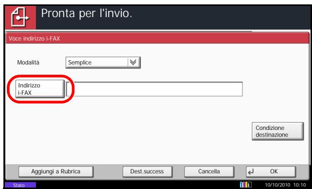 OLIVETTI D-COPIA 6500MF - Immissione della destinazione - 2