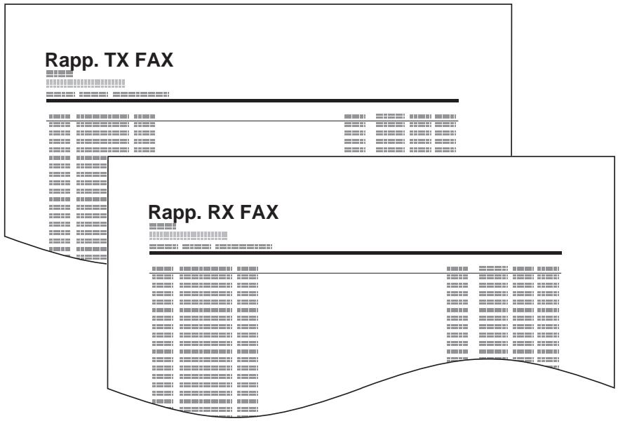 OLIVETTI D-COPIA 6500MF - Stampa dei rapporti delle attività - 2