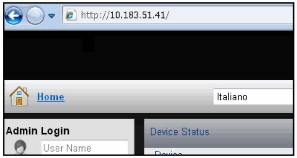 OLIVETTI D-COPIA 6500MF - Accesso a Embedded Web Server RX - 1