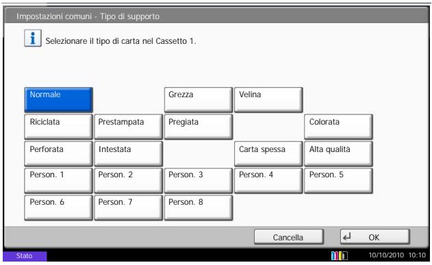 OLIVETTI D-COPIA 6500MF - Assegnazione di un cassetto carta per la stampa dei fax ricevuti - 2
