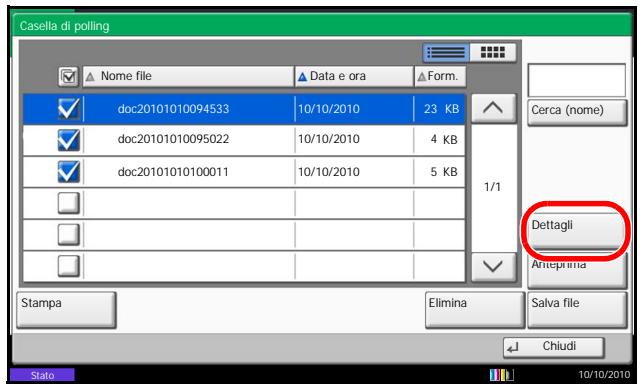 OLIVETTI D-COPIA 6500MF - Verifica dei dettagli e rinomina dei file - 1