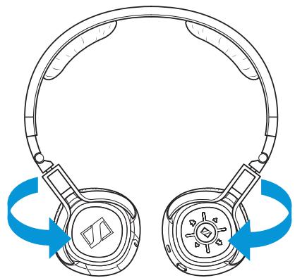 SENNHEISER PX 210 BT - Transport du PX 210 BT - 1