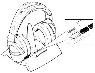 SENNHEISER RS 80 - Cargar la bateria - 1