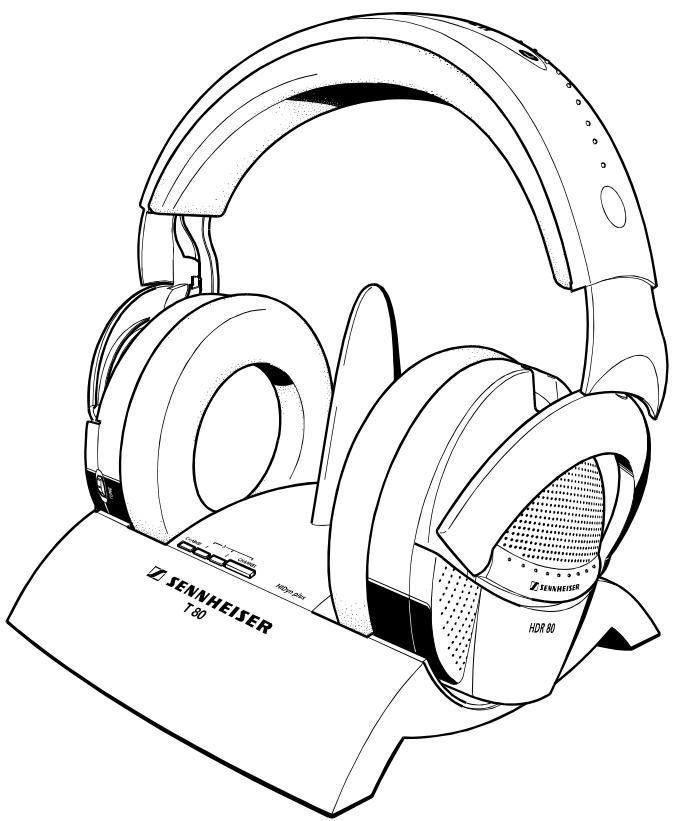 SENNHEISER RS 80 - Wireless RS 80 - 1