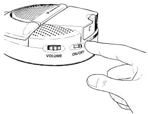 SENNHEISER RS 80 - Switching the hadphone receiver off - 1