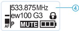 SENNHEISER SKP 100 G3 - Allumer/éteindre l'émetteur « plug-on » - 8