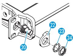 SENNHEISER SR 2000 IEM - Raccorder les antennes à l'avant du rack. - 3