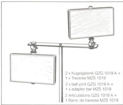 SENNHEISER SZI 1019 A - Installationsbeispiele Installation examples Examples dinstallations de radiateurs - 1