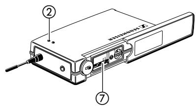SENNHEISER WIRELESS DIGITAL - SK 1093 DIGITAL belt pack transmitter - 4