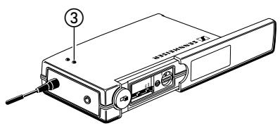 SENNHEISER WIRELESS DIGITAL - Transmisor de bolsillo SK 1093 DIGITAL - 5