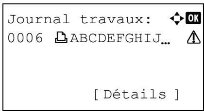 KYOCERA FS-2100DN - Journal de travaux - 1