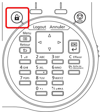 KYOCERA FS-2100DN - Déconnexion - 1
