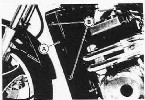 KAWASAKI GPZ 250 - Radiateur et ventilateur du radiateur - 1