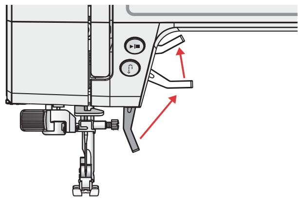 PFAFF SMARTER 260C ELECTRONIQUE - Leveedupied-de-biche - 1