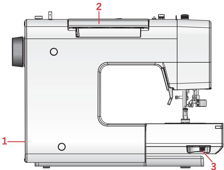 PFAFF SMARTER 260C ELECTRONIQUE - Face arrière - 1
