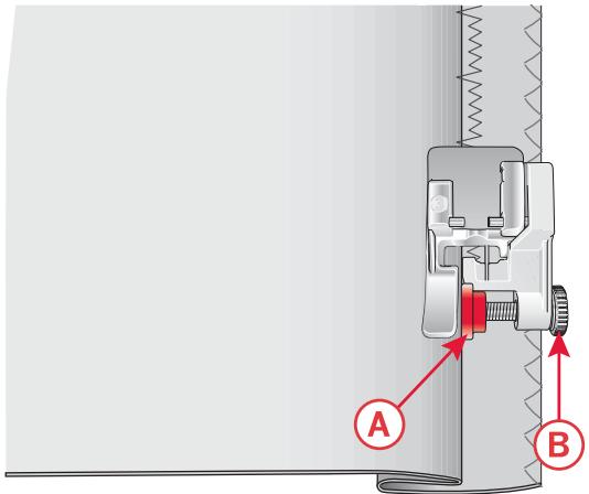 PFAFF SMARTER 260C ELECTRONIQUE - Ourlet invisible élastique - 1