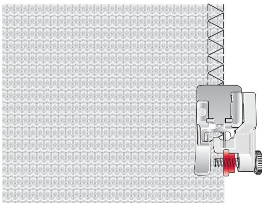 PFAFF SMARTER 260C ELECTRONIQUE - Point overlock fermé - 2
