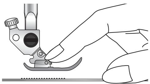 PFAFF SMARTER 260C ELECTRONIQUE - Retirer le pied-de-biche - 1