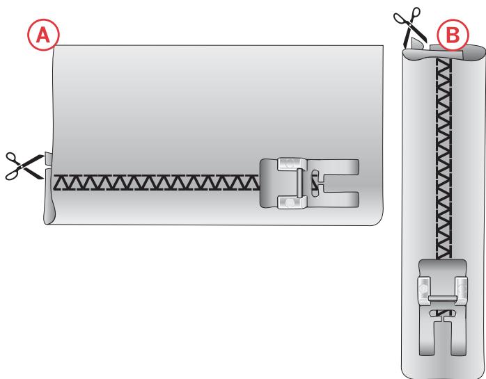 PFAFF SMARTER 260C ELECTRONIQUE - Point overlock fermé - 3