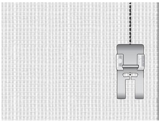PFAFF SMARTER 260C ELECTRONIQUE - Point zigzag trois points - 1