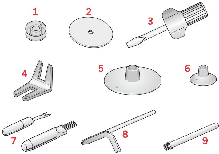 PFAFF SMARTER 260C ELECTRONIQUE - Accessoires inclus - 1
