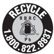 BLACK & DECKER BLACK & DECKER ASI500 - THE RBRC™ SEAL - 1